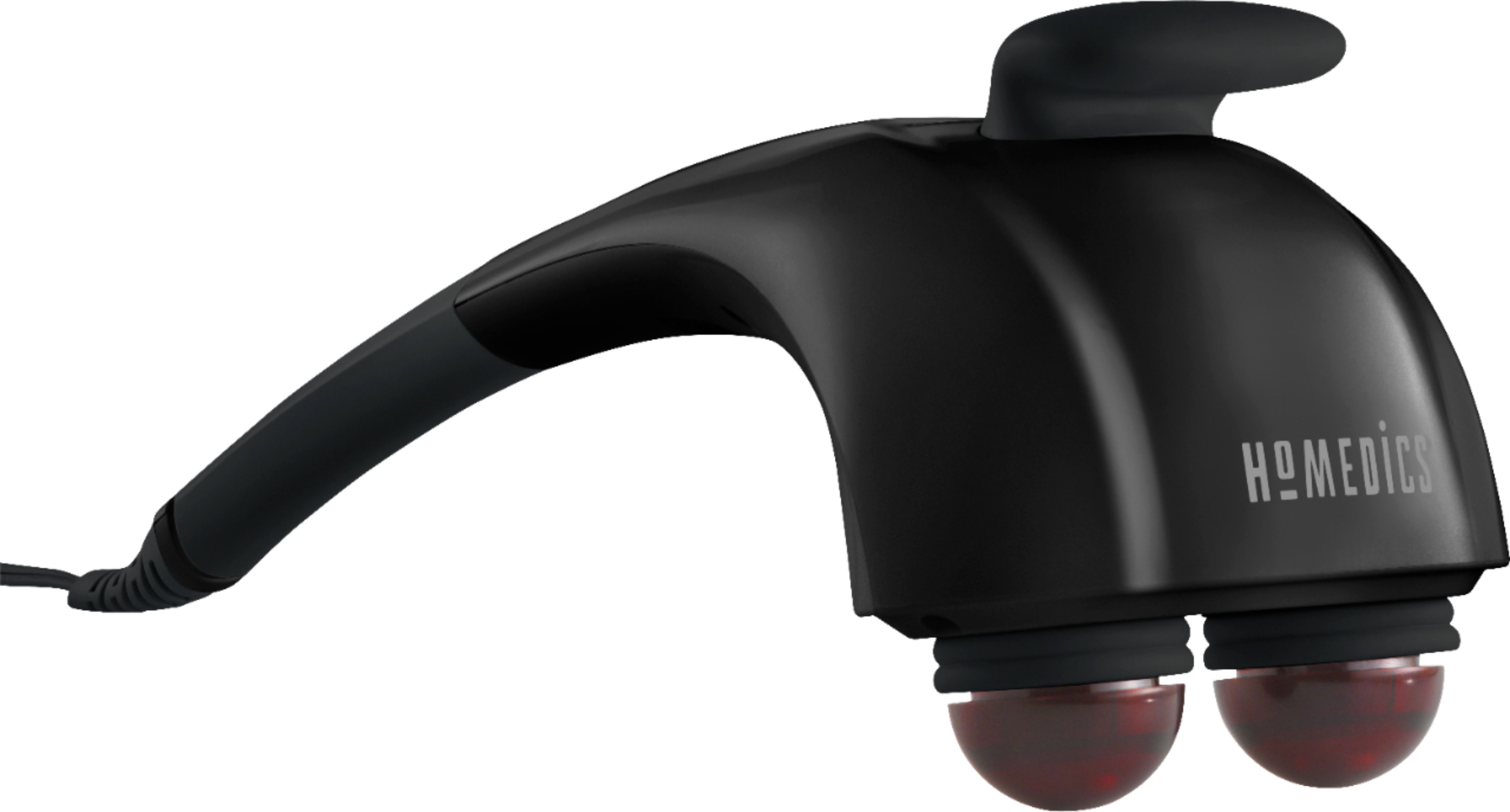 Angle View: Homedics - Twin Percussion Pro Massager with Heat - Black