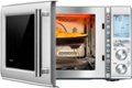 Alt View Zoom 11. Breville - 1.1 Cu. Ft. Convection Microwave - Brushed stainless steel.