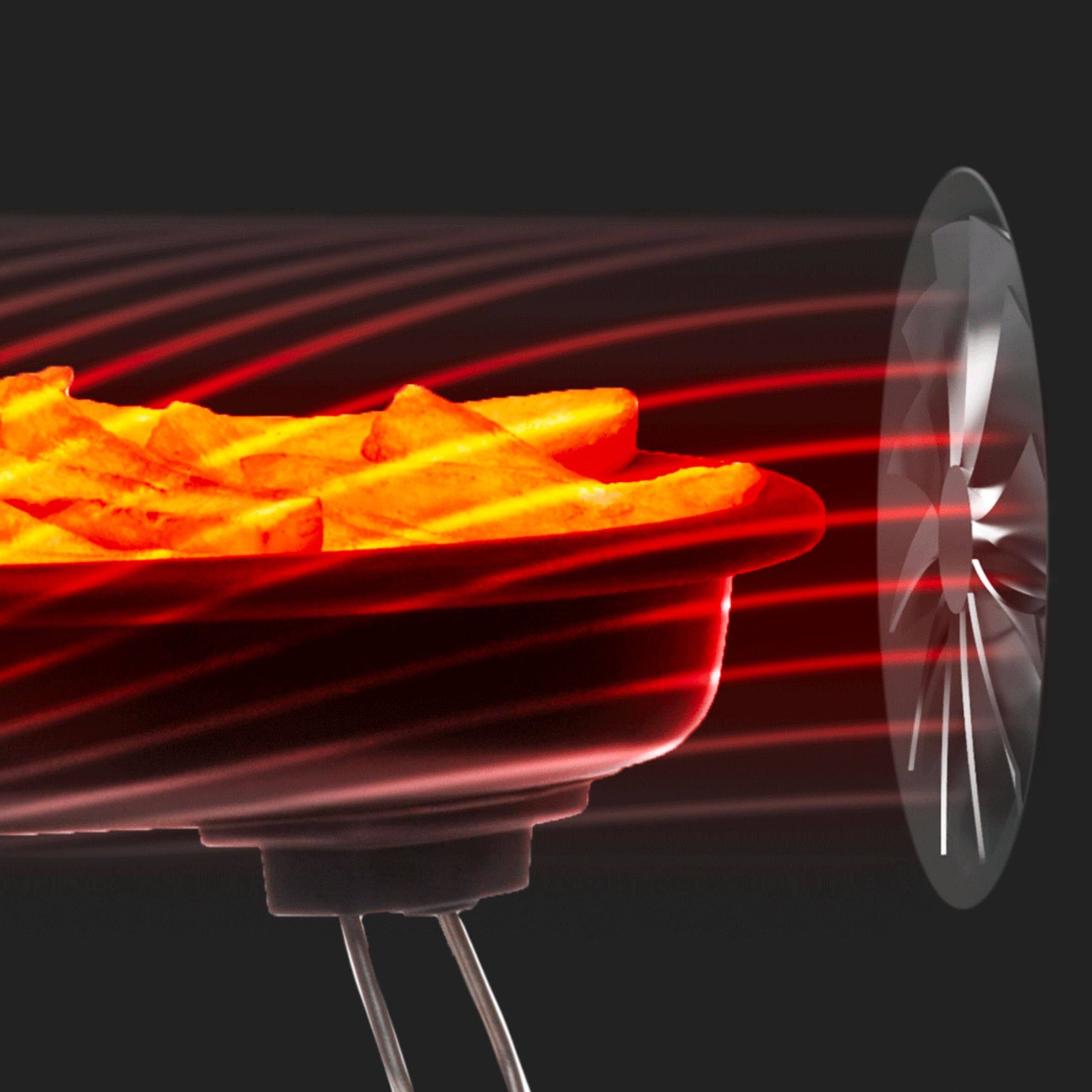 Alt View 25. Breville - the Combi Wave 3 in 1 1.1 Cu. Ft. Convection Microwave - Brushed Stainless Steel.