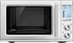 Front. Breville - the Smooth Wave 1.2 Cu. Ft. Microwave - Stainless Steel.