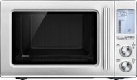 Breville - the Smooth Wave 1.2 Cu. Ft. Microwave - Stainless Steel - Front_Zoom