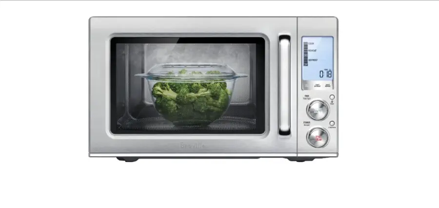 Alt View 13. Breville - the Smooth Wave 1.2 Cu. Ft. Microwave - Stainless Steel.