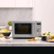 Alt View Zoom 13. Breville - the Compact Wave Soft Close 0.9 Cu. Ft. Microwave - Brushed Stainless Steel.