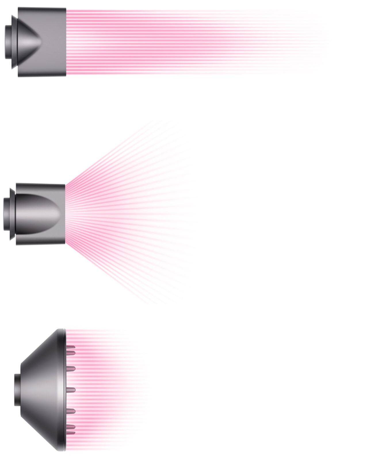 Alt View 14. Dyson - Supersonic Hair Dryer with Display Stand - Fuchsia/Iron.