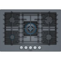 Bosch - Benchmark Series 30" Built-In Gas Cooktop with 5 burners - Gray - Front_Zoom