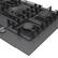 Alt View 15. Bosch - Benchmark Series 30" Built-In Gas Cooktop with 5 burners - Gray.