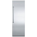 Front. Viking - 7 Series 16.4 Cu. Ft. Built-In Refrigerator - Stainless Steel.