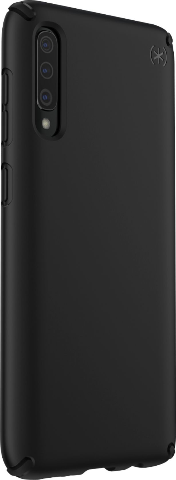 Angle View: Rugged Protective Cover for Samsung Galaxy Note10+ and Note10+ 5G - Black