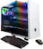 Front. CyberPowerPC - Gamer Supreme Liquid Cool Gaming Desktop - Intel Core i9-9900K - 16GB - GeForce RTX 2080 SUPER - 2TB HDD + 500GB SSD - White.