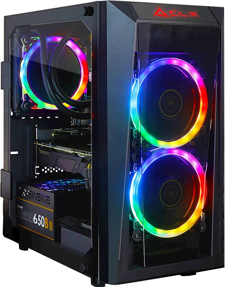 CLX SET Gaming Desktop Intel Core i7 9700K 16GB Memory NVIDIA