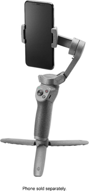 Angle Zoom. DJI - Osmo Mobile 3 Combo 3-Axis Gimbal Stabilizer for Mobile Phones - Gray.