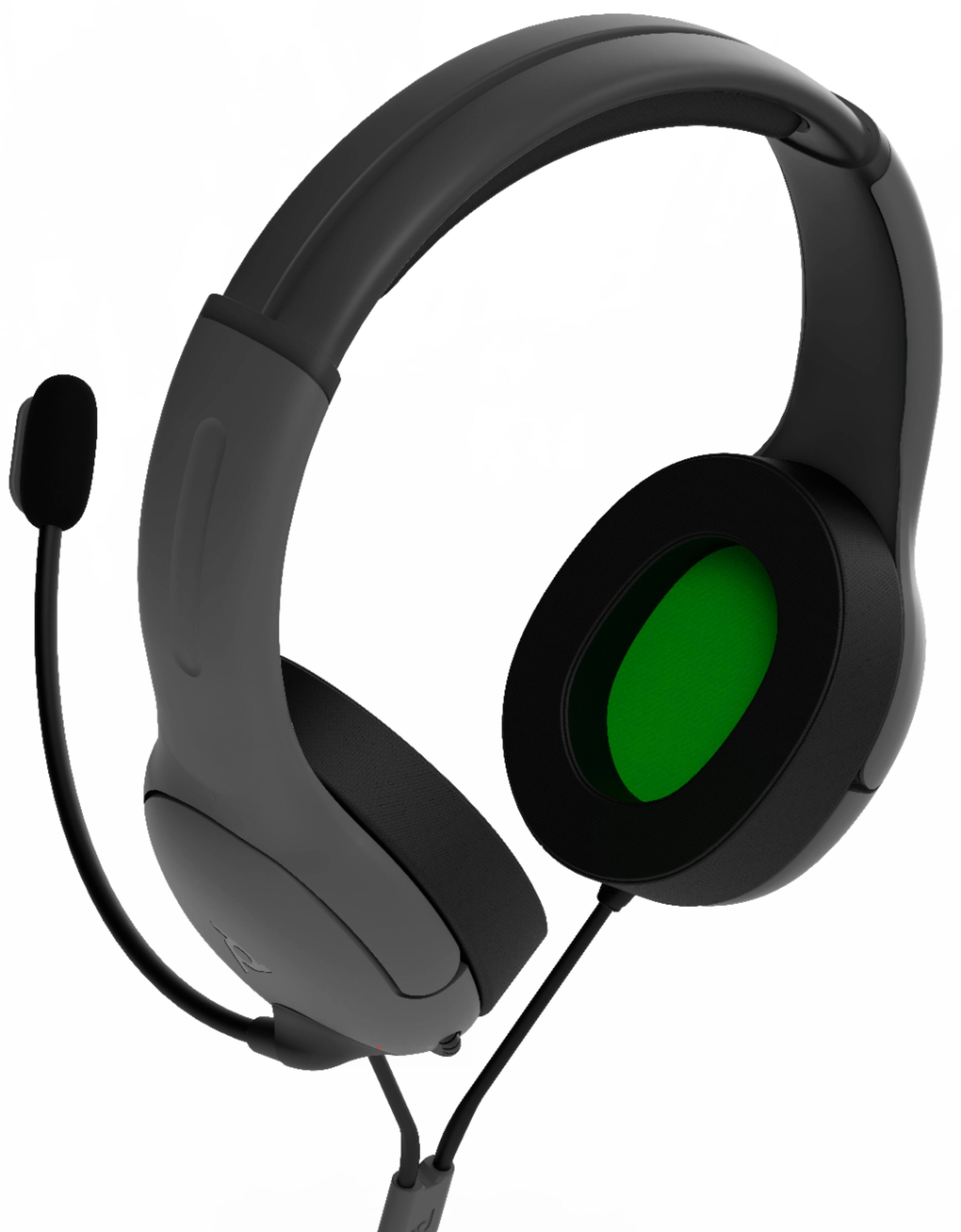 Alt View 12. Afterglow - LVL 40 Wired Stereo Gaming Headset for Xbox One - Gray.