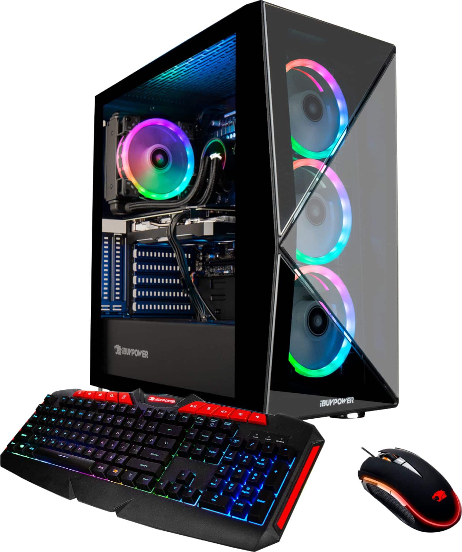 Gaming PC i7 Computer Bundle Intel Quad Core i7 16GB 1TB Win 10 GTX 1050Ti RGB