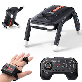 Ruko - Dual-Control Stunt Robot Dog with Watch Gesture & Remote Controller - RC Cyber Puppy Toy for Kids Ages 4 and Up