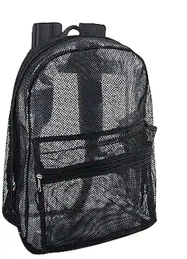 Staples - Mesh Backpack - Black