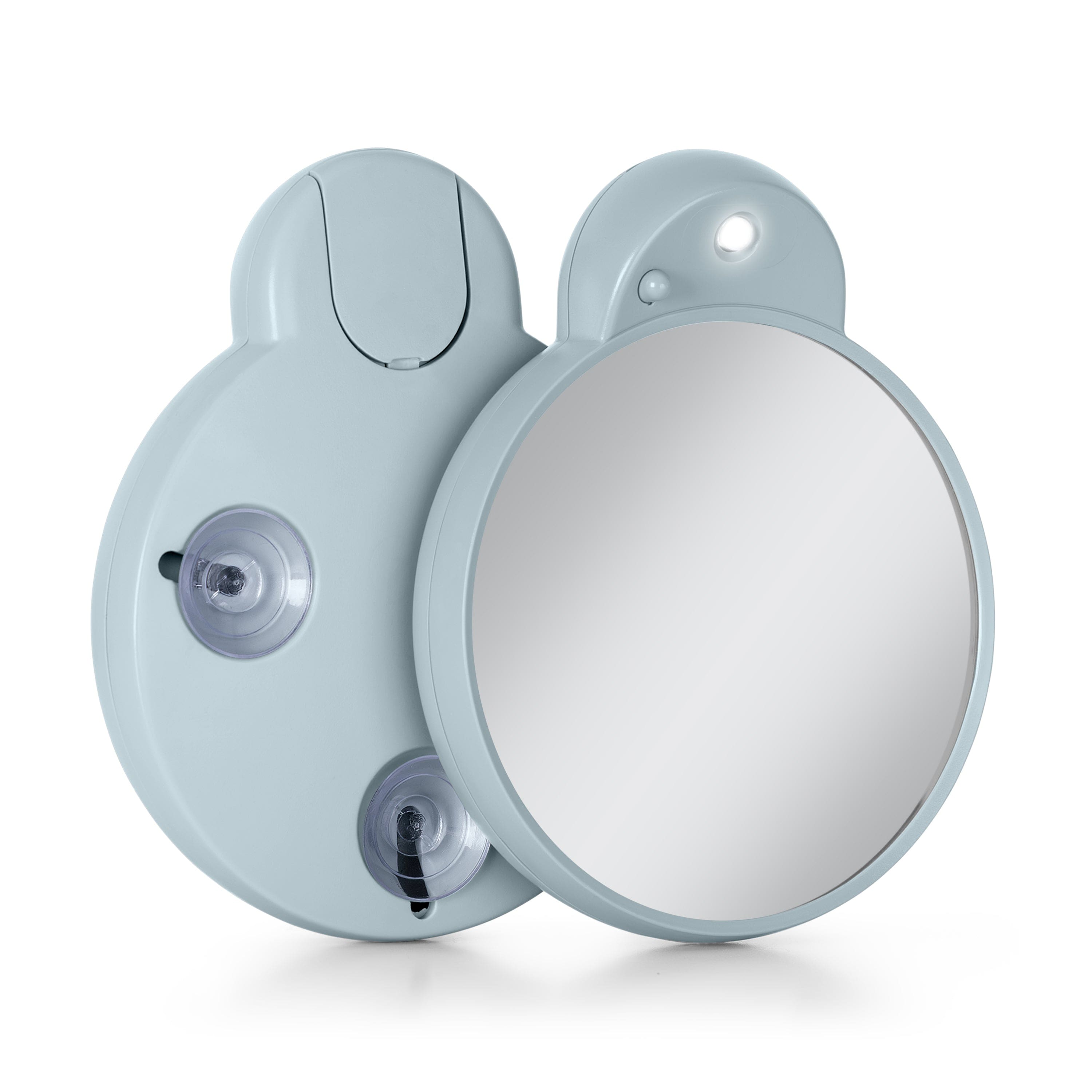 Zadro - LED Lighted Compact Mirror with 10X Magnification and Suction Cups for Easy Mounting - French Blue price history on PriceWatchPro