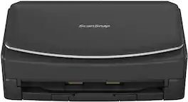 Fujitsu - ScanSnap iX1500 Color Duplex Document Scanner with Touchscreen - Black/Gray