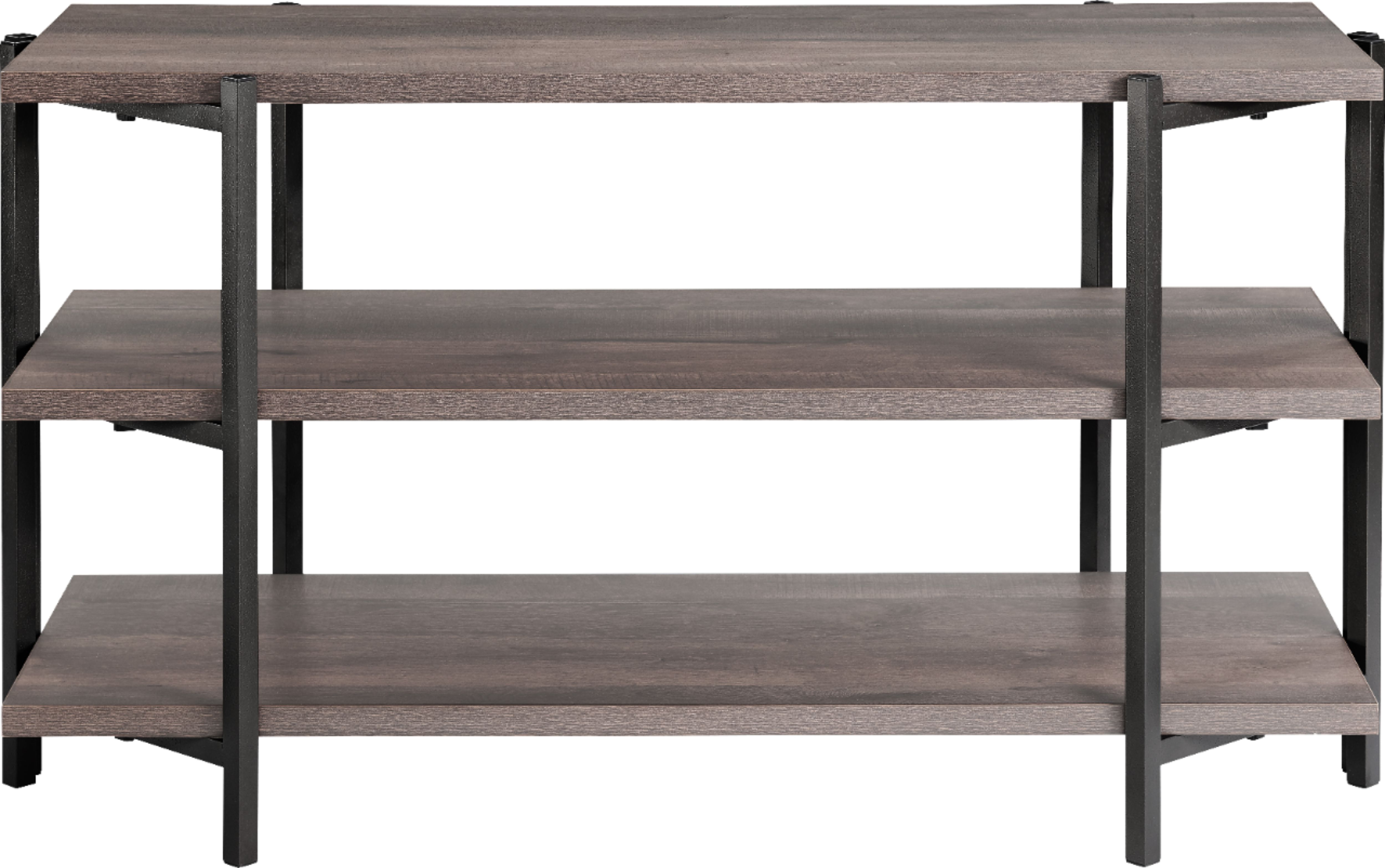 Insignia™ - TV Cabinet for Most TVs Up to 50" - Dark Wood