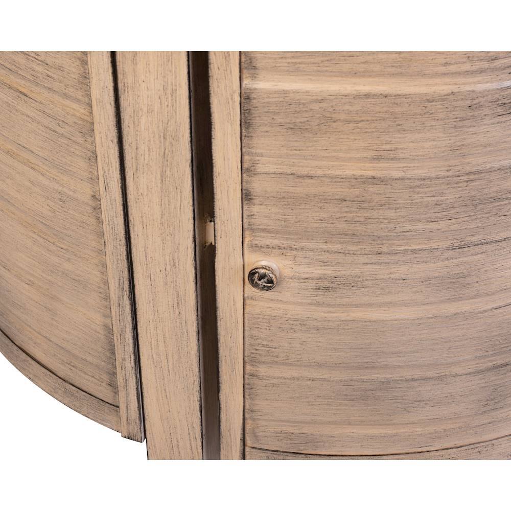 Alt View 15. Fire Sense - Thatcher Round Aluminum LPG Fire Pit - Driftwood.