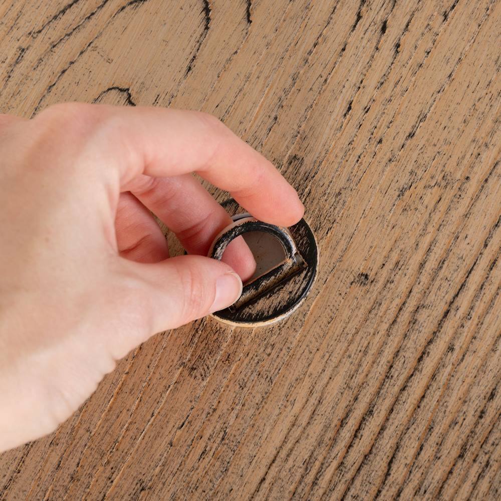 Alt View 19. Fire Sense - Thatcher Round Aluminum LPG Fire Pit - Driftwood.