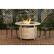 Alt View 20. Fire Sense - Thatcher Round Aluminum LPG Fire Pit - Driftwood.