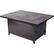 Alt View 11. Fire Sense - Sawyer Rectangular Aluminum LPG Fire Pit - Antique Bronze.