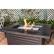 Alt View 21. Fire Sense - Sawyer Rectangular Aluminum LPG Fire Pit - Antique Bronze.