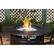 Alt View 22. Fire Sense - Thatcher Round Aluminum LPG Fire Pit - Antique Bronze.