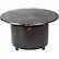 Front. Fire Sense - Verona Round Aluminum LPG Fire Pit - Antique Bronze.
