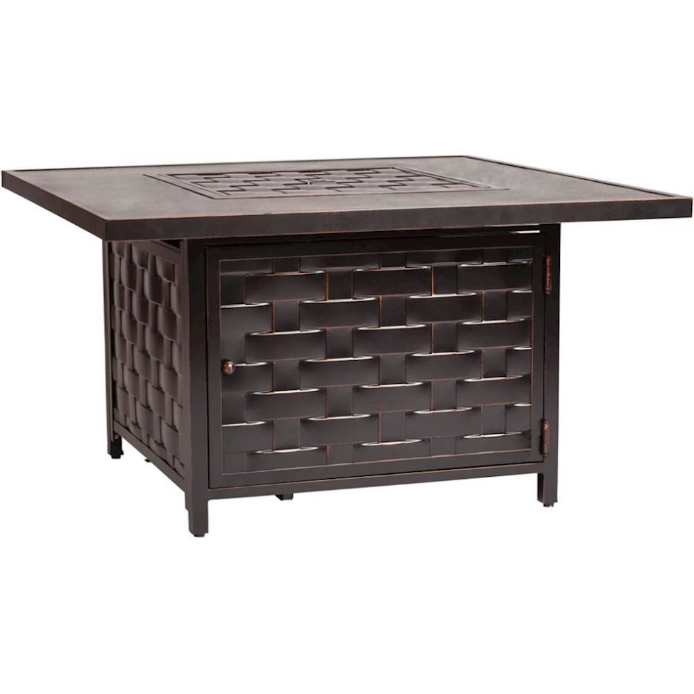 Front. Fire Sense - Armstrong LPG Fire Pit - Antique Bronze.