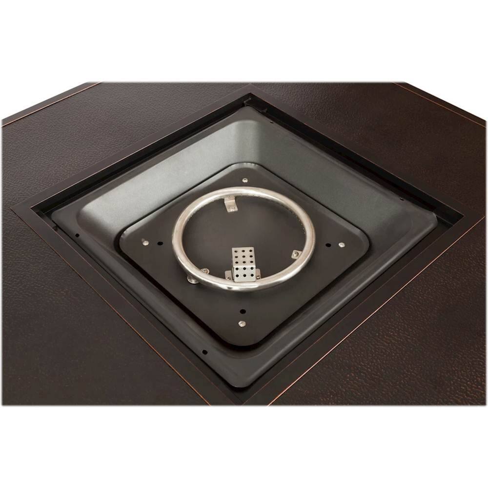 Alt View 13. Fire Sense - Armstrong LPG Fire Pit - Antique Bronze.