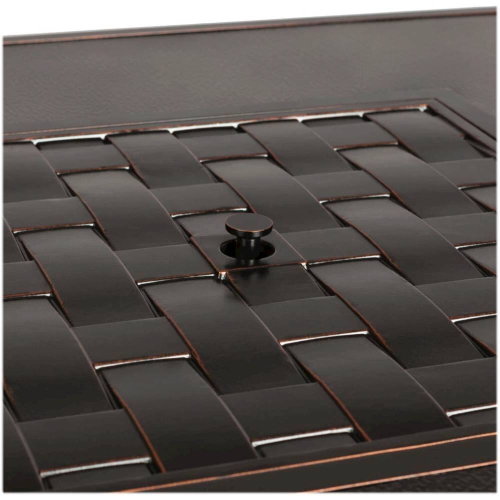 Alt View 15. Fire Sense - Armstrong LPG Fire Pit - Antique Bronze.