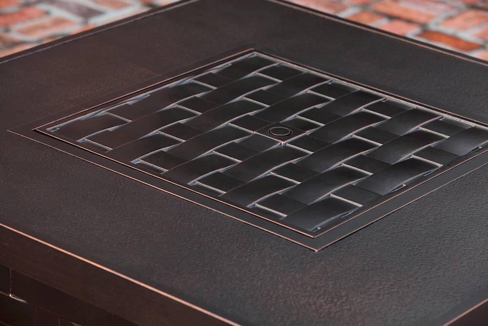 Alt View 20. Fire Sense - Armstrong LPG Fire Pit - Antique Bronze.