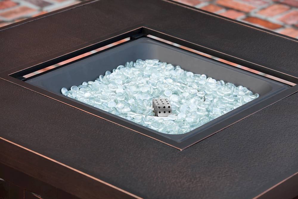 Alt View 21. Fire Sense - Armstrong LPG Fire Pit - Antique Bronze.