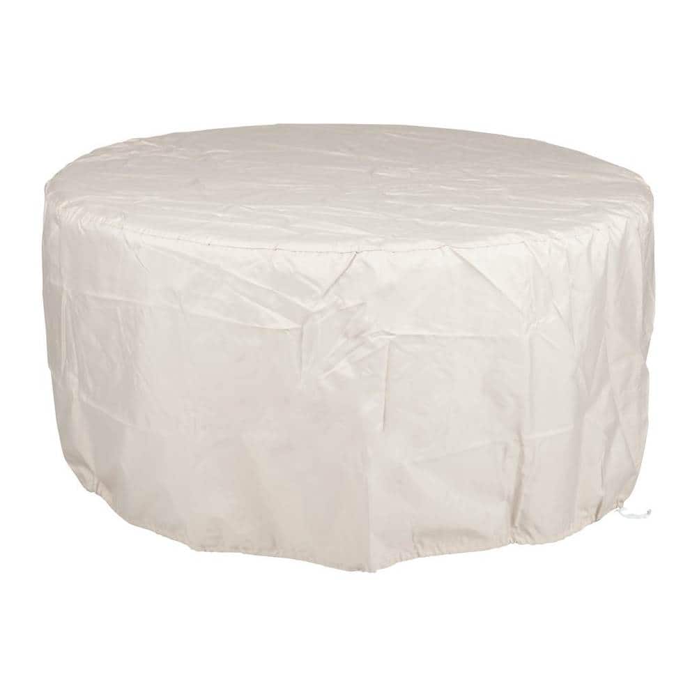 Alt View 13. Fire Sense - Florence Woven Round Aluminum LPG Fire Pit - Antique Bronze.