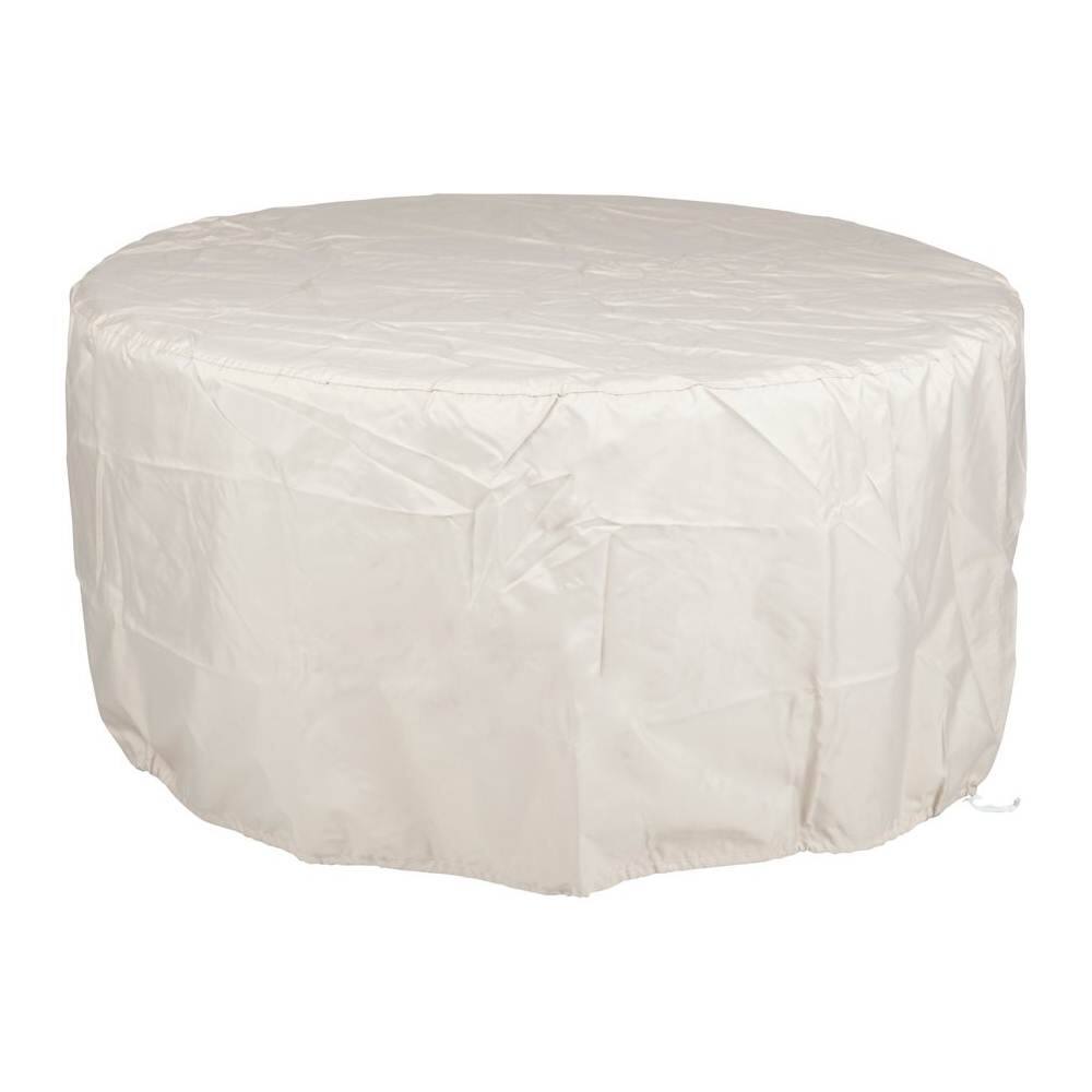 Alt View 13. Fire Sense - Florence Woven Round Aluminum LPG Fire Pit - Antique Bronze.