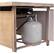 Alt View 21. Fire Sense - Sawyer Rectangular Aluminum LPG Fire Pit - Driftwood.
