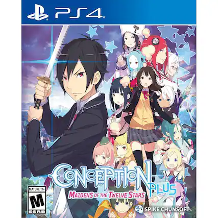 Front. Spike Chunsoft - Conception PLUS: Maidens of the Twelve Stars. - M (Mature 17+)
