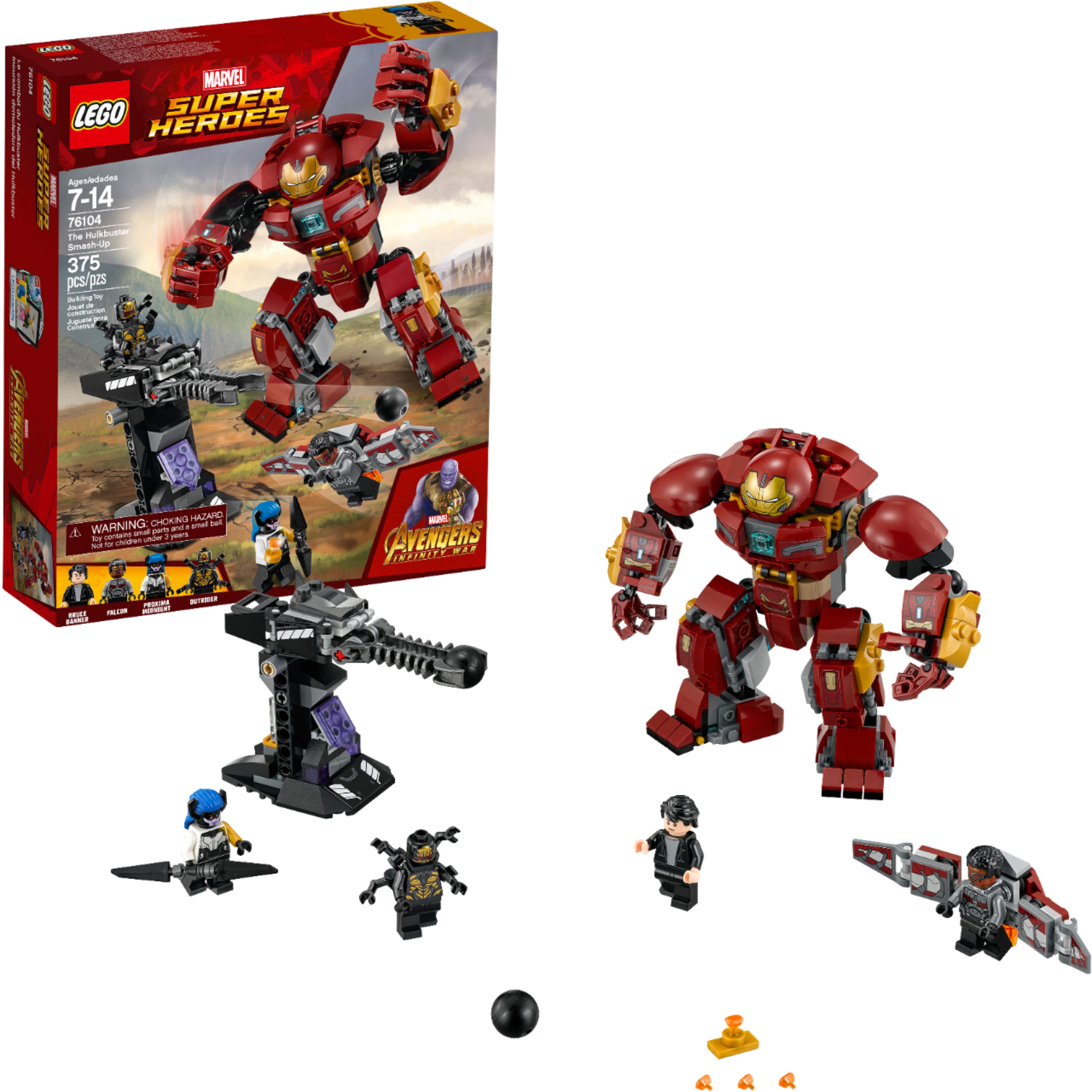 Lego Marvel Super Heroes The Hulkbuster Smash Up 76104 Multi