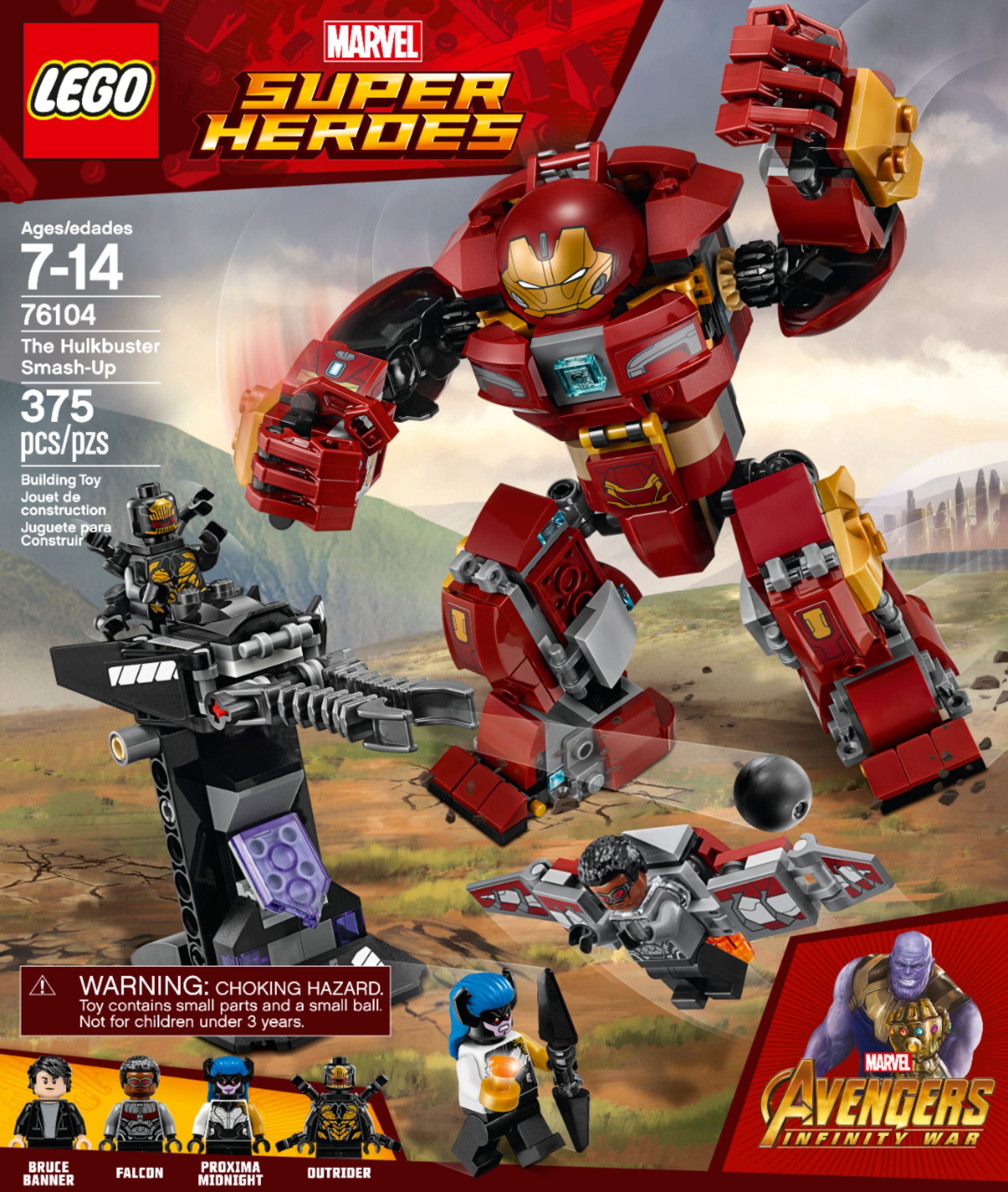 LEGO Marvel The Hulkbuster: The Battle of Wakanda 76247 6427726 - Best Buy