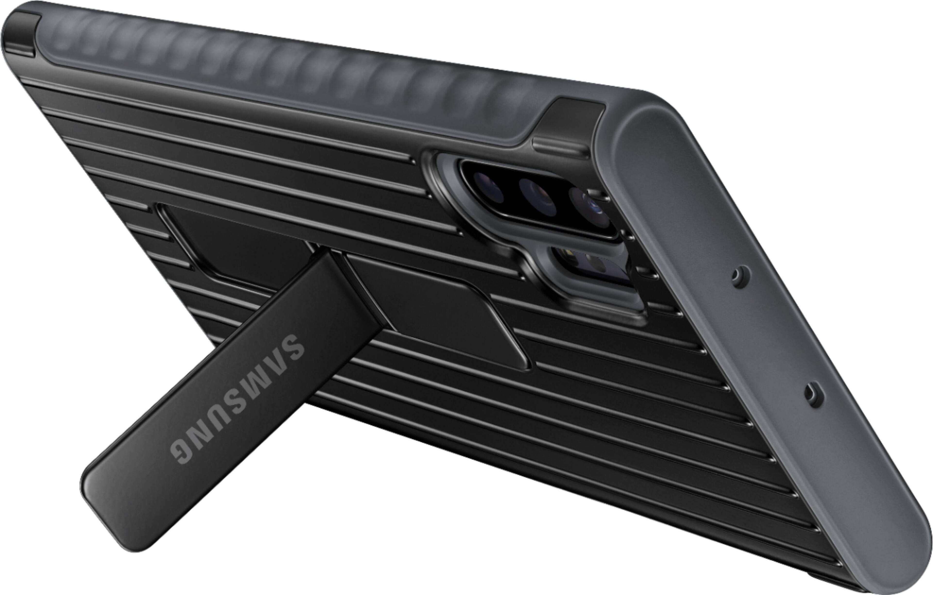 Alt View 11. Samsung - Rugged Protective Cover for Samsung Galaxy Note10+ and Note10+ 5G - Black.