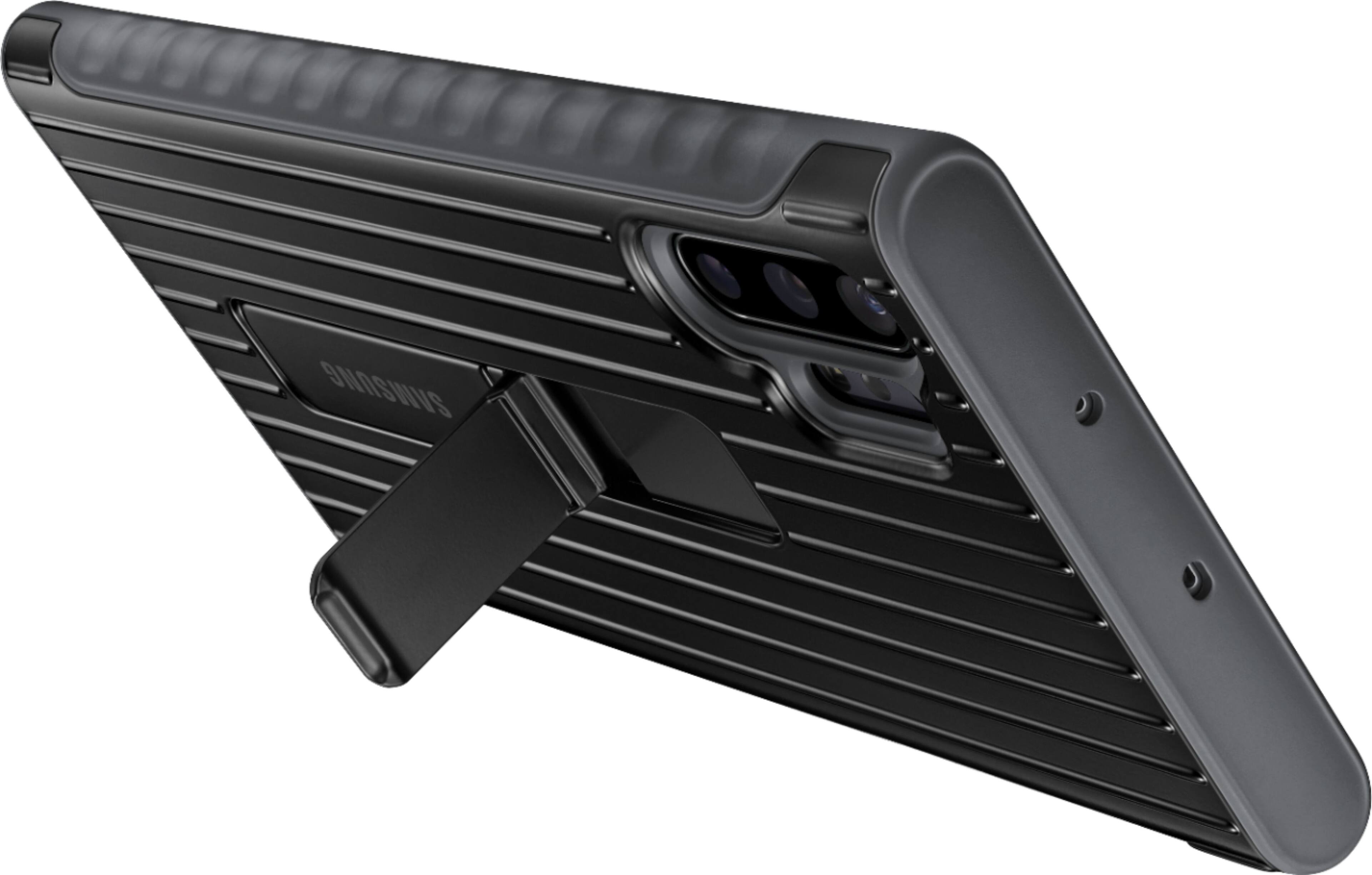 Alt View 14. Samsung - Rugged Protective Cover for Samsung Galaxy Note10+ and Note10+ 5G - Black.