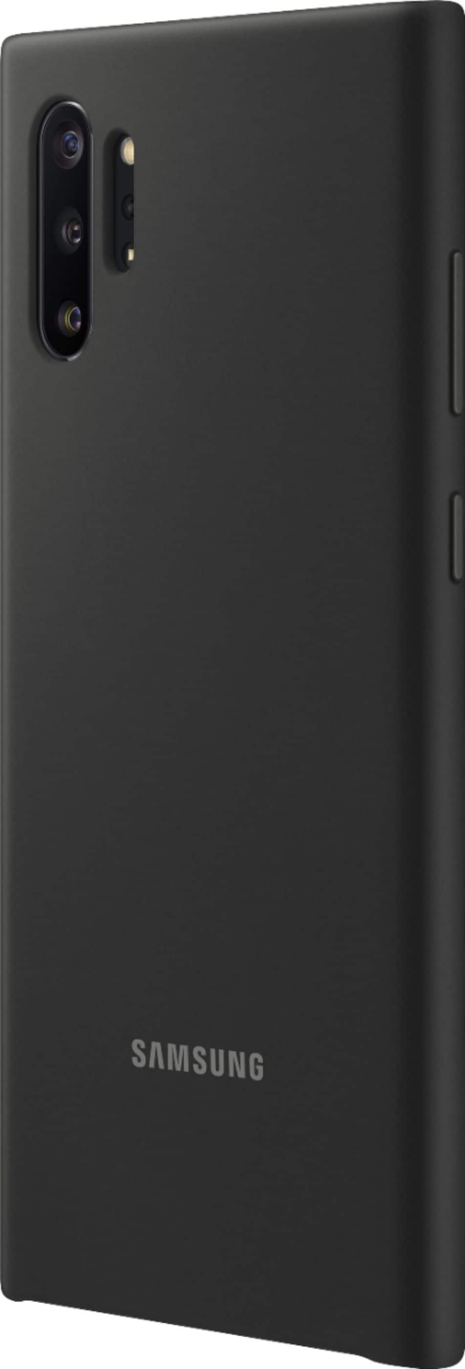 Silicone Case for Samsung Galaxy Note10+ and Note10+ 5G - Black