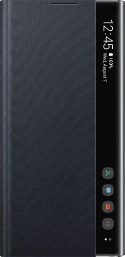 S-View Flip Cover Case for Samsung Galaxy Note10+ and Note10+ 5G - Black was $49.99 now $25.99 (48.0% off)