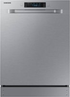 Samsung - Front Control Built-In Stainless Steel Tub Dishwasher with Integrated Digital Touch Controls, 52 dBA - Stainless Steel - Front_Zoom