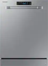 Samsung - 24" Front Control Built-In Tub Dishwasher, ADA Compliant, 52 dBA - Stainless Steel - Front_Zoom