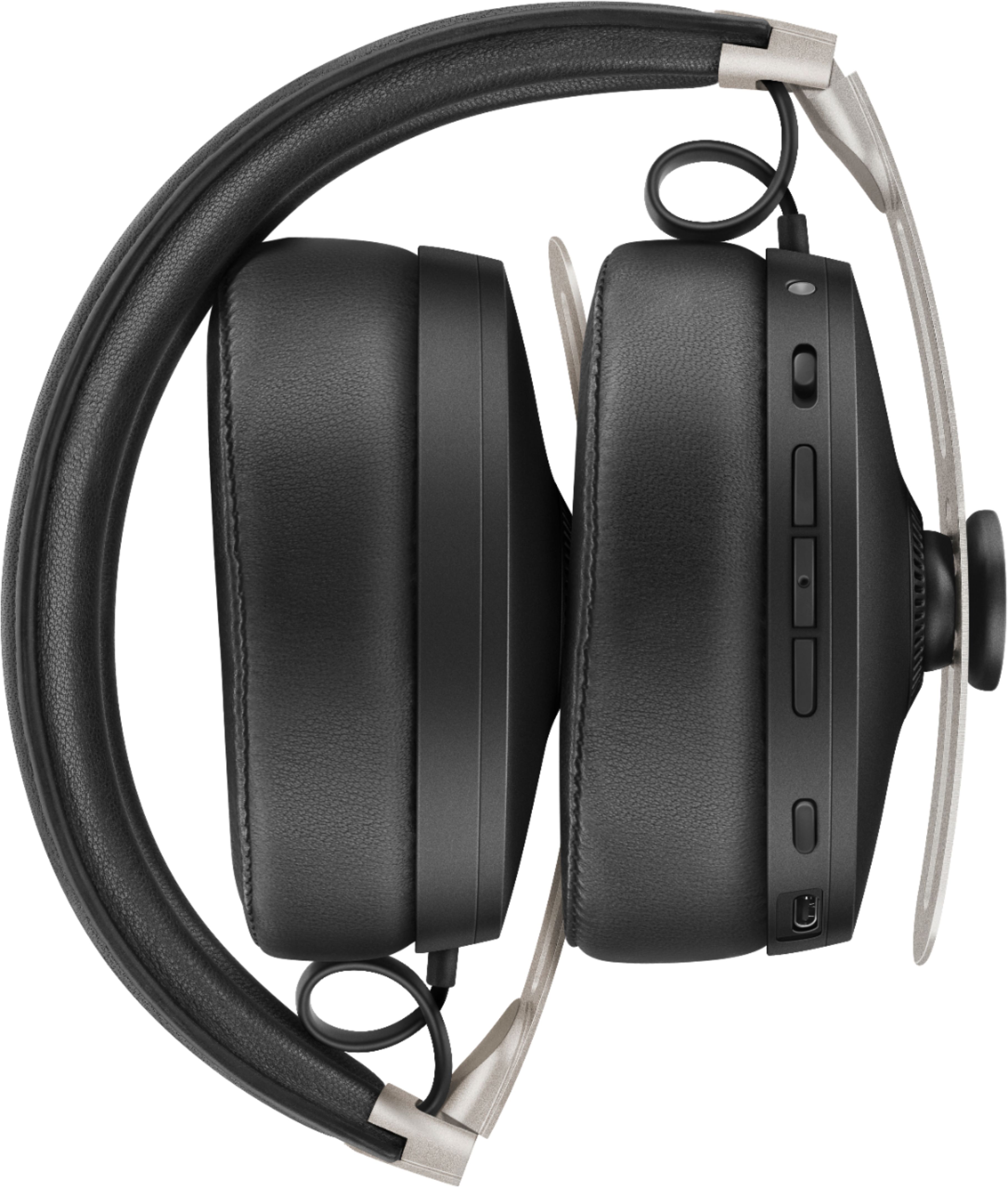 Sennheiser - MOMENTUM Wireless Noise-Canceling Over-the-Ear Headphones -  Black