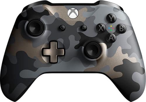 Microsoft - Wireless Controller for Xbox One, Xbox Series X, and Xbox Series S - Night Ops Camo Special Edition