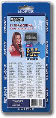 Front Standard. Leadsinger - R&B/Motown/Latin Song Chip for Karaoke Mics.