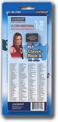 Front Standard. Leadsinger - Classic Rock A Musikartridge for Karaoke Mics.